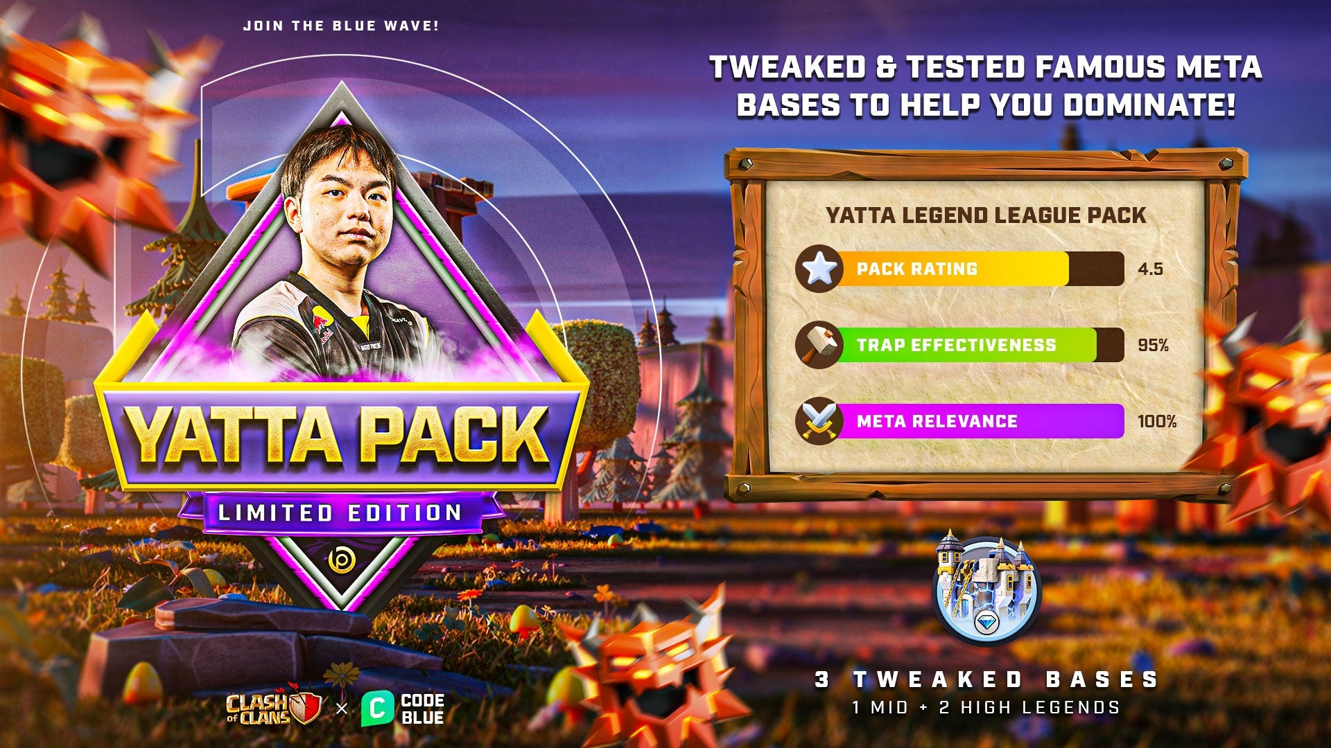TH18 Yatta Base Pack Limited Edition - by Blueprint CoC