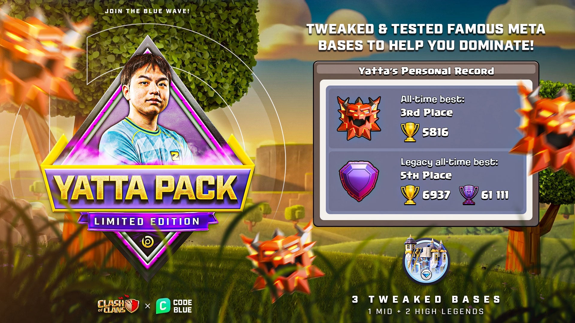 TH18 Yatta Base Pack Limited Edition - by Blueprint CoC