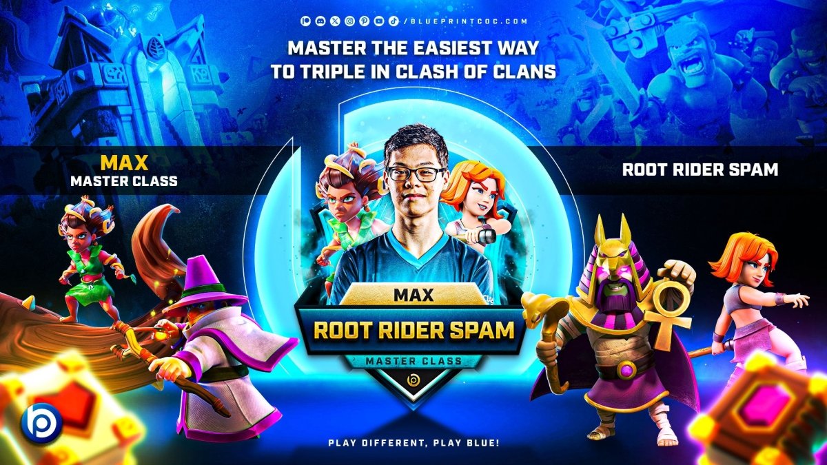 Max Master Class ⚔️ Root Riders Spam