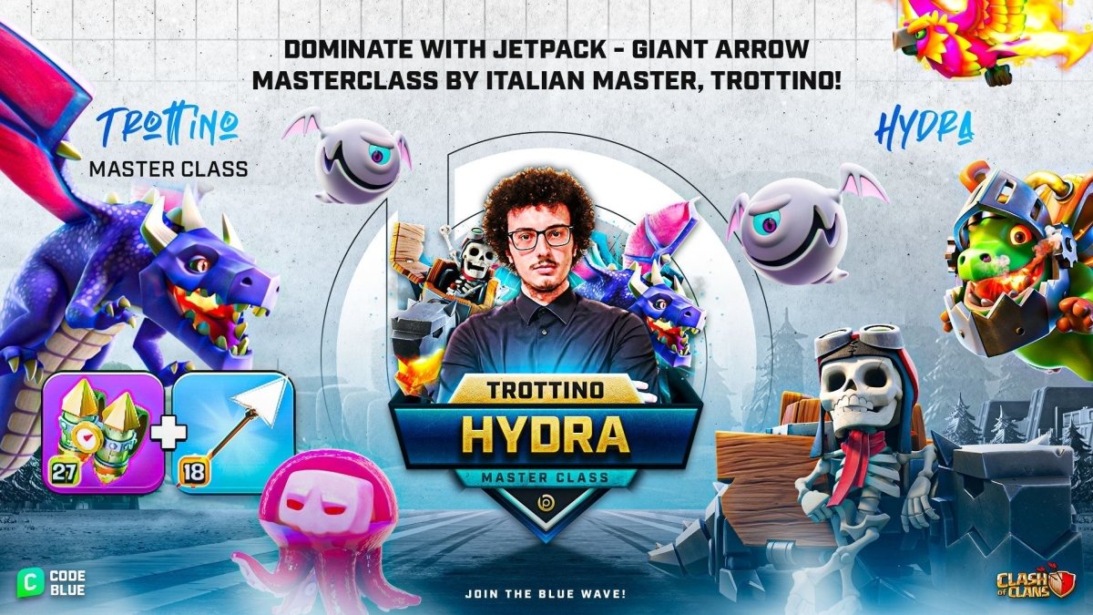 Trottino Master Class on Jetpack Hydra - Blueprint CoC