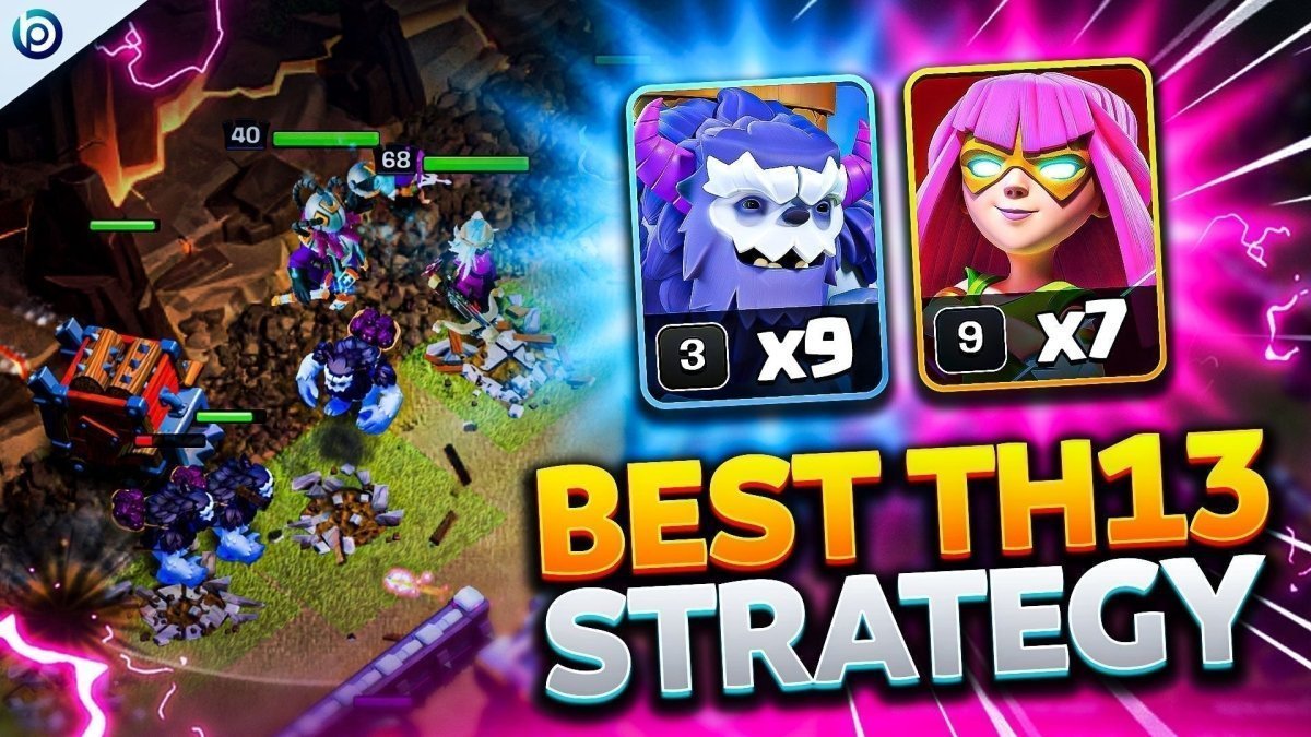 Yeti Super Archers Spam: Easiest TH13 Attack Strategy + Army Link!