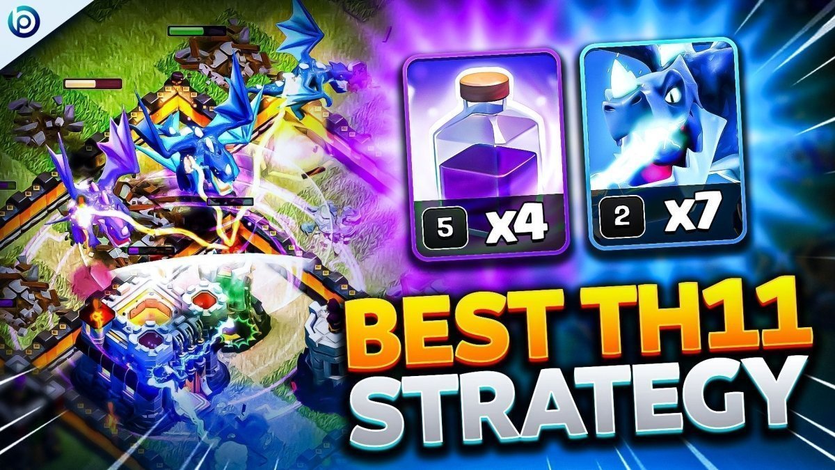 Easiest TH11 Army That Destroys Even TH12 Bases + Link!