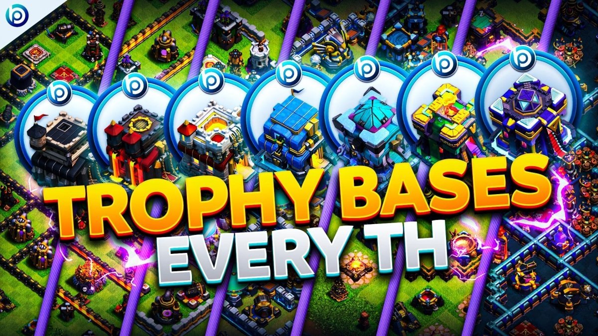 The Best Blueprint CoC Trophy Bases for Every TH