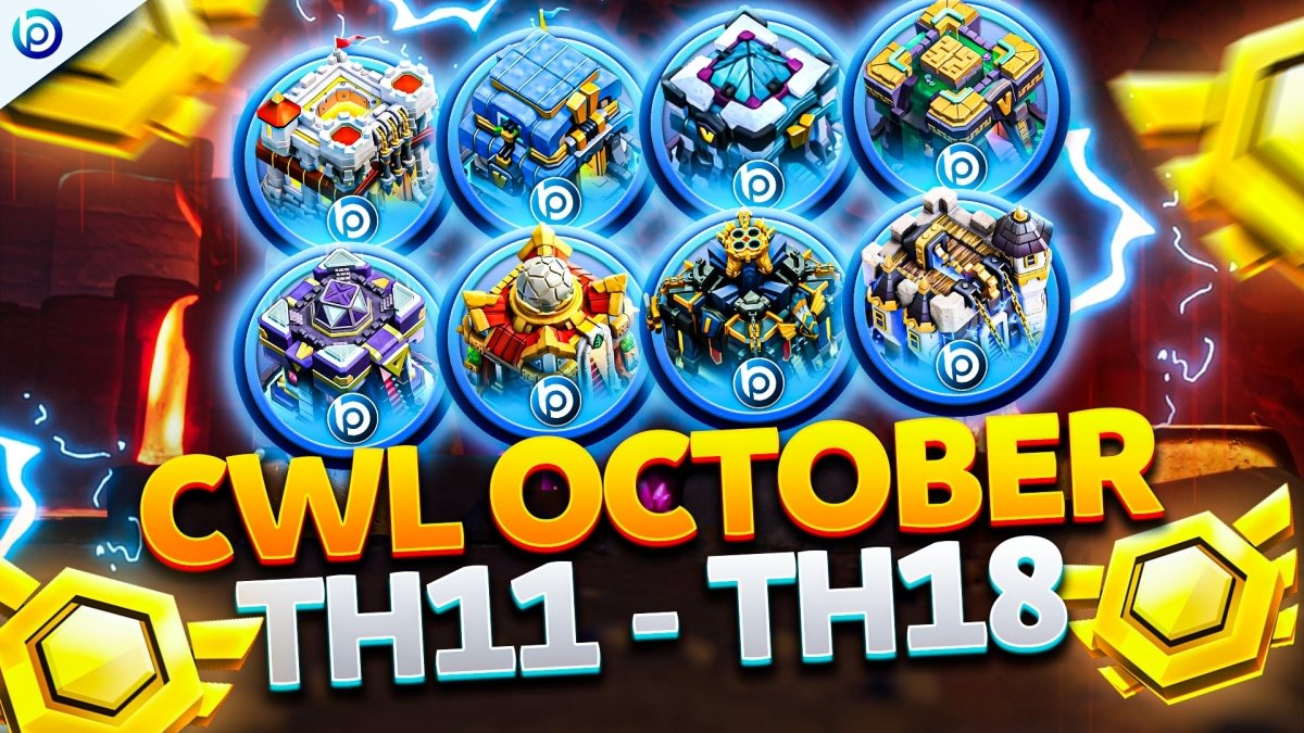 Free CoC Bases 🎁 of  OCTOBER 2026