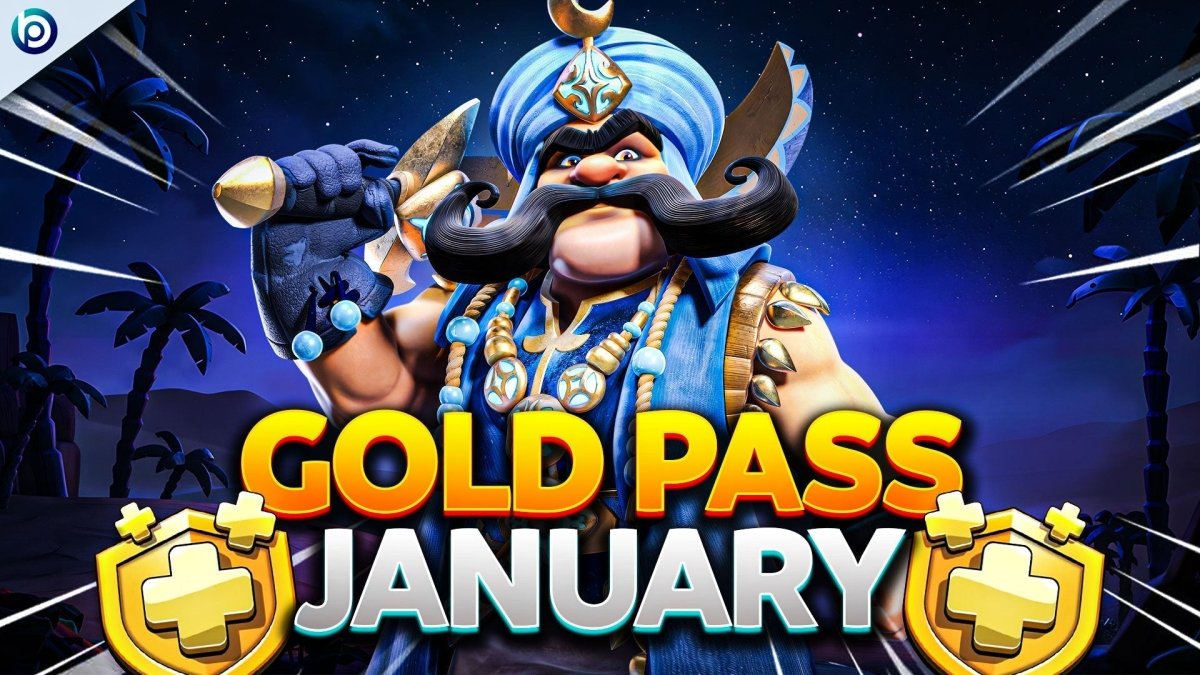 Desert Hero Skins: January 2026 Gold Pass - Clash of Clans