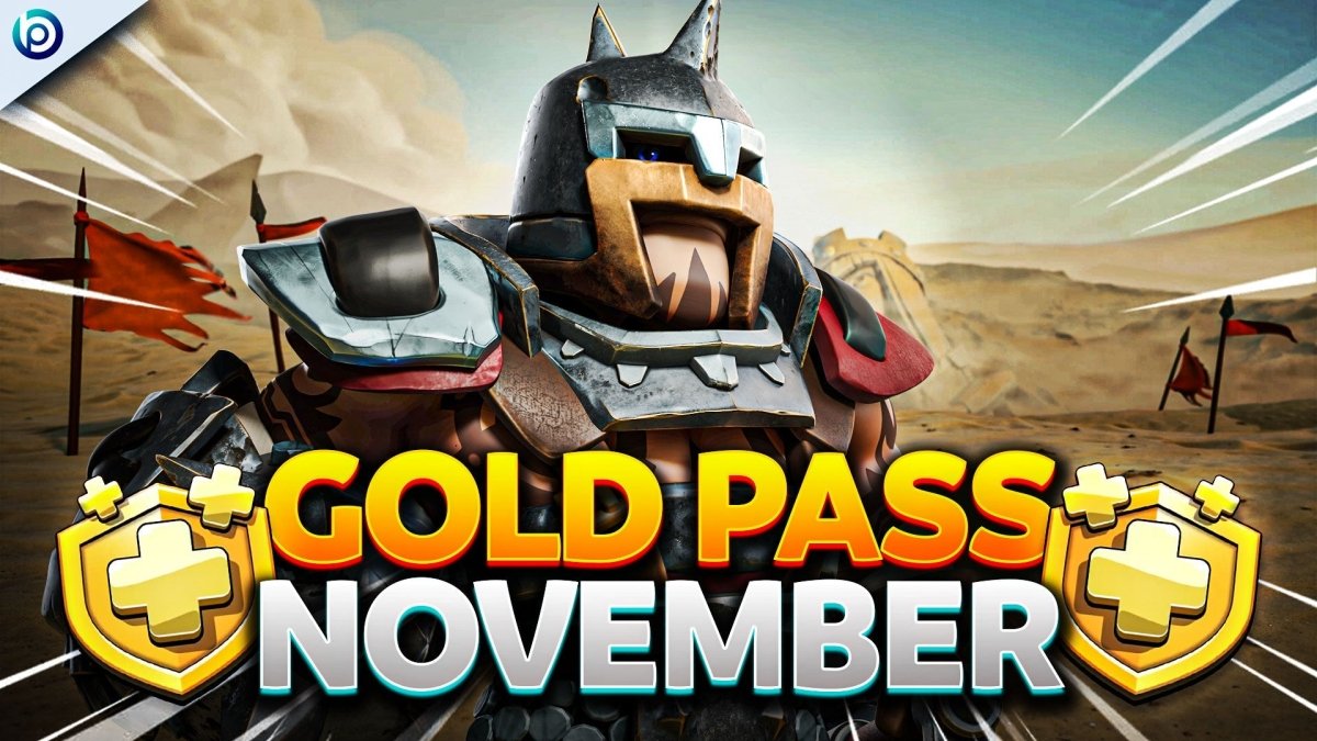 Waste Lands Hero Skins: November Gold Pass - Clash of Clans
