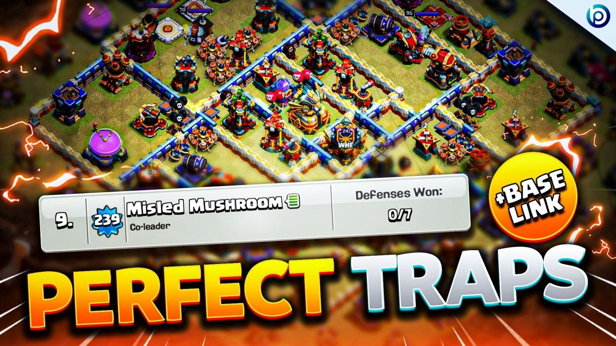 ANTI-EVERYTHING TH16 BOX War Base Holds 7 DEFENSES