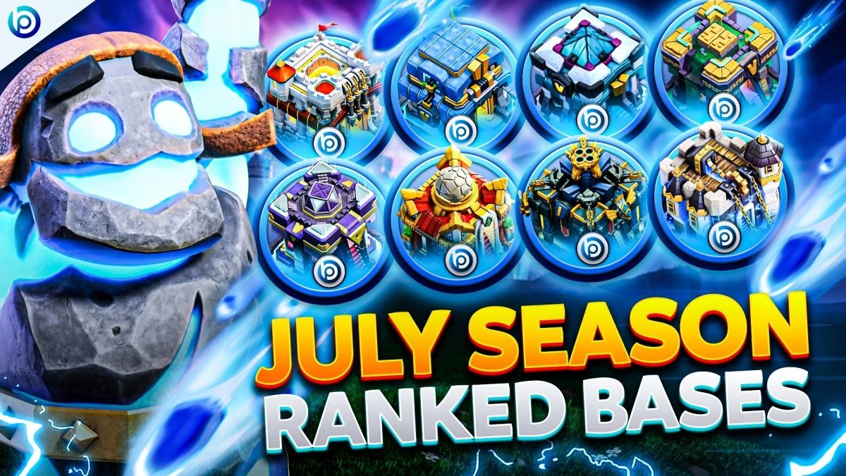 🏆 Best Trophy/Ranked Mode Bases For Every TH - JULY 2026