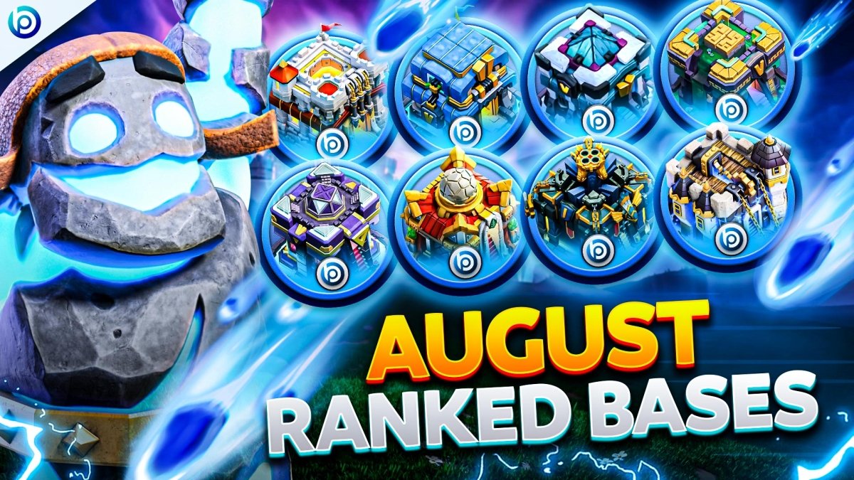 Free CoC Bases 🎁 of August 2026