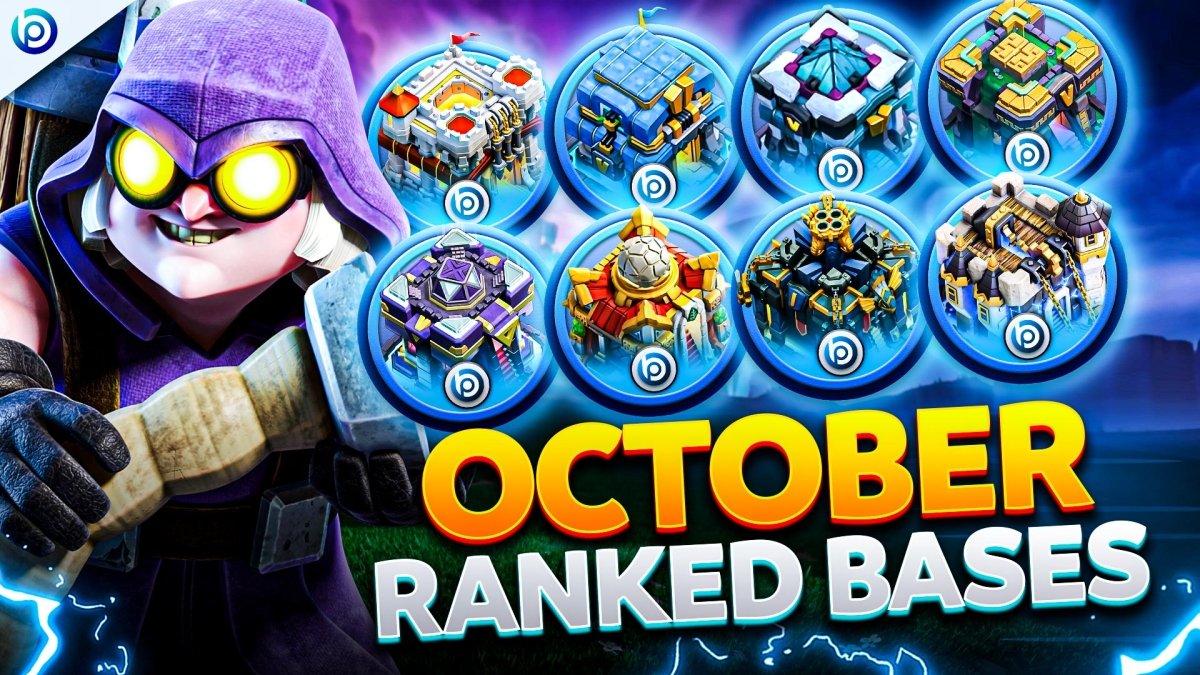 🏆 Best Trophy/Ranked Mode Bases For Every TH - OCTOBER 2026