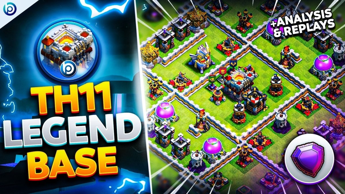 Best TH11 Trophy Base (Anti 2 Star) of 2025 with Link