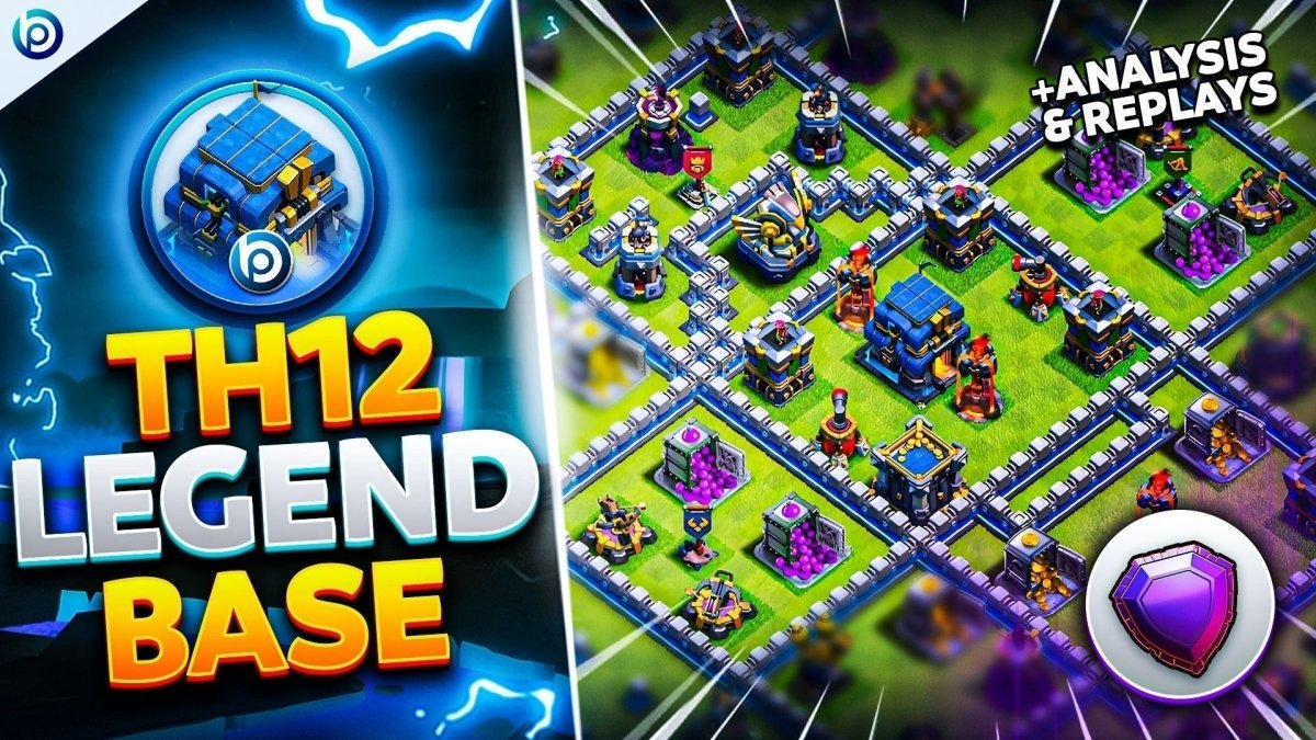 Best TH12 Trophy Base (Anti 2 Star) of 2025 with Link