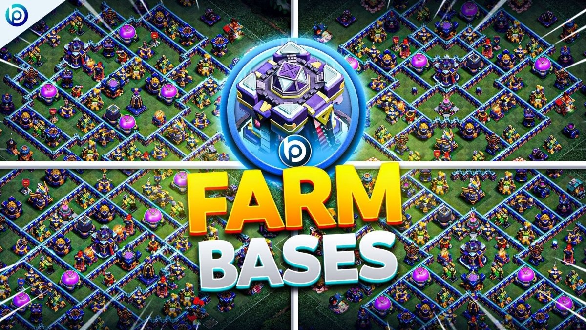 Best TH15 FARM Bases To Save Loot on Defense