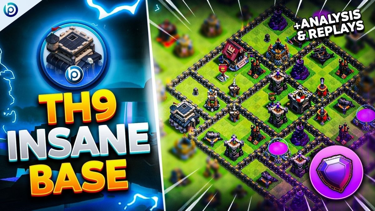 Best TH9 Trophy Base (Anti 2 Star) of 2026 with Link