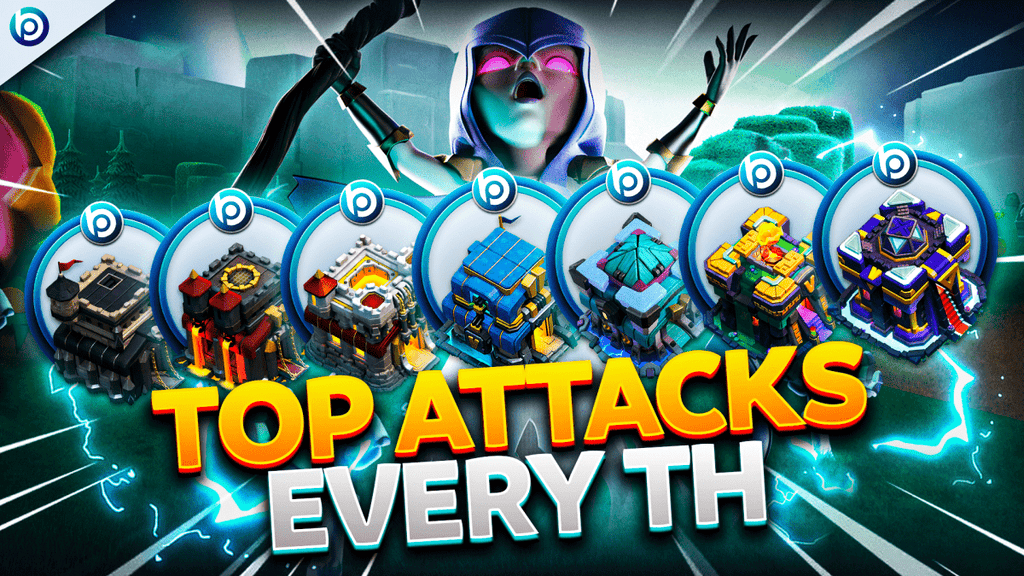Easy Attack Strategy THs 9 to 15 (After Balance Changes) – Blueprint CoC