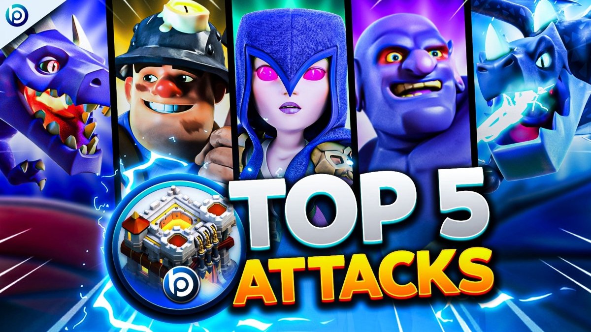 Top 5 Best & Easiest TownHall 11 Attack Strategies