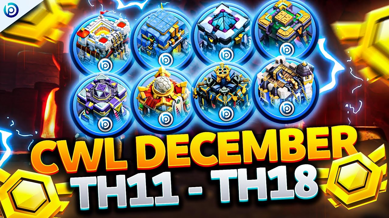 New Clan War League BLUE Base for Every TH are Here!