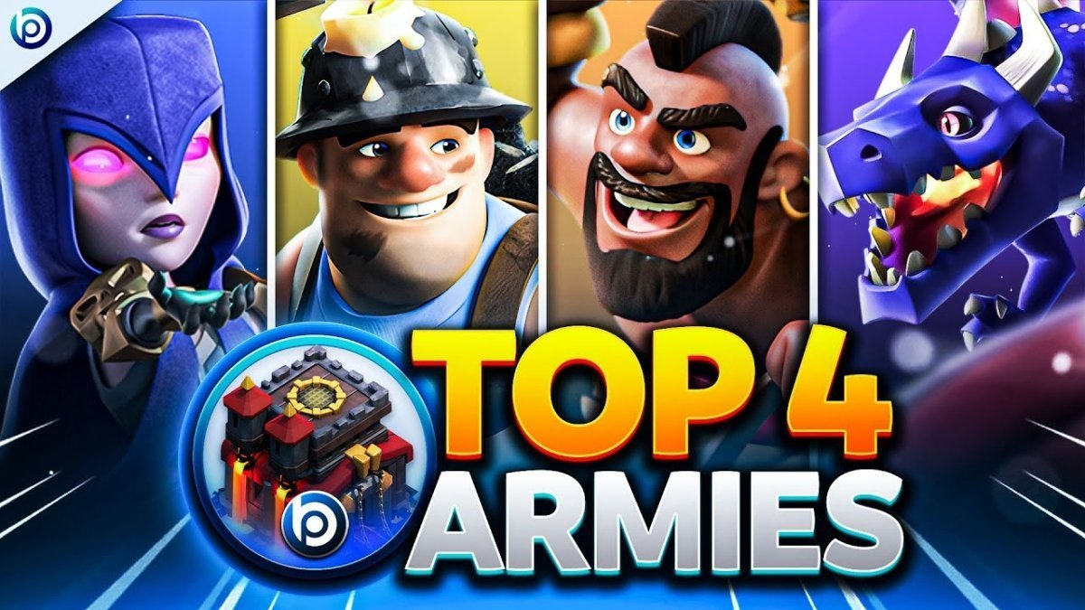 Top 4 Best & Easiest TownHall 10 Attack Strategies
