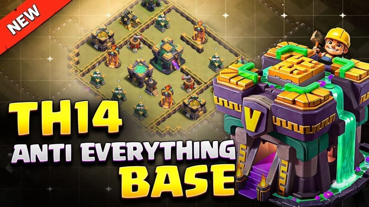 Best TH14 Bases For ALL Formats (CWL/ESL/Trophy/War/Hybrid)