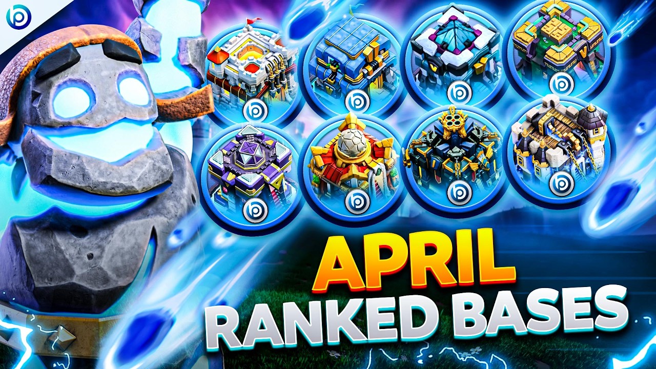 🏆 Best TrophyRanked Mode Bases For Every TH - April 2026