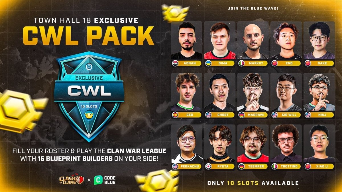 Exclusive CWL Pack - Blueprint CoC