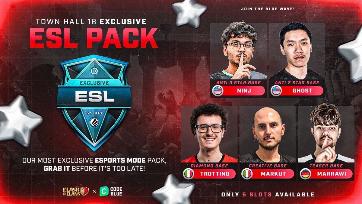 New ESL Exclusive Pack - Blueprint CoC