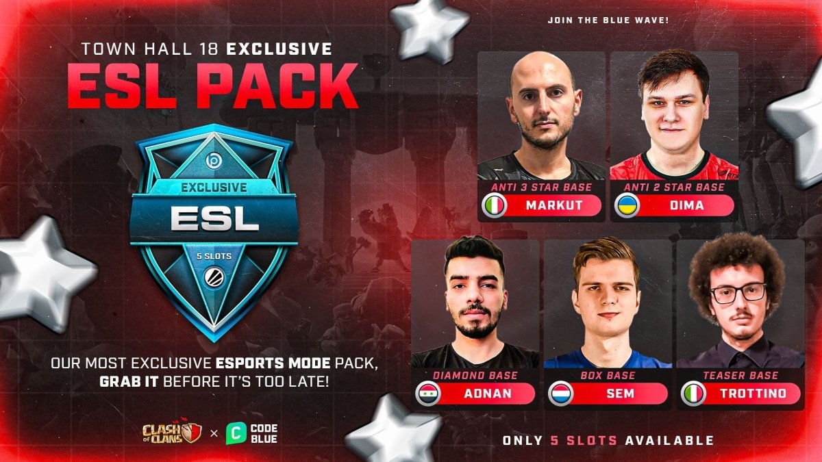New ESL Exclusive Pack - Blueprint CoC