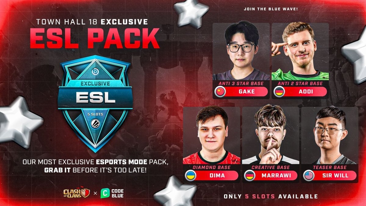 New ESL Exclusive Pack - Blueprint CoC