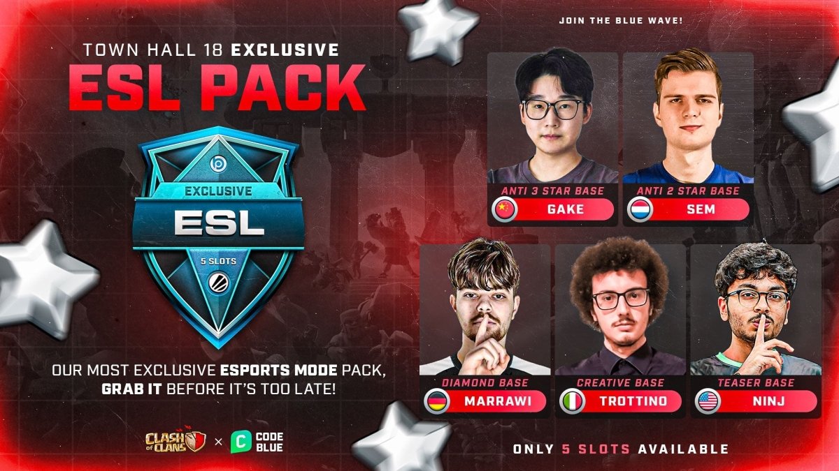 New ESL Exclusive Pack - Blueprint CoC