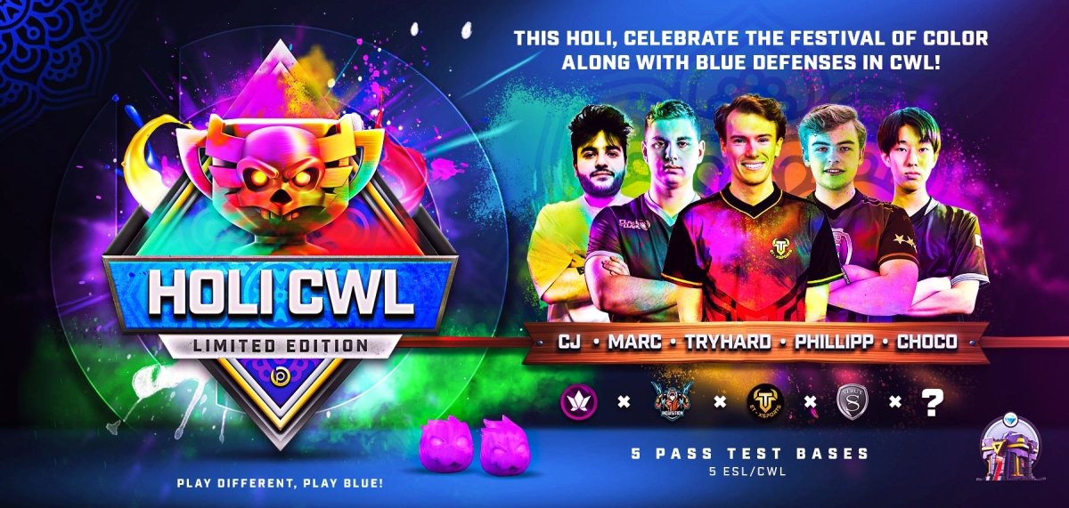 New TH15 Holi CWL PACK ⭐ Limited Pack - Blueprint CoC