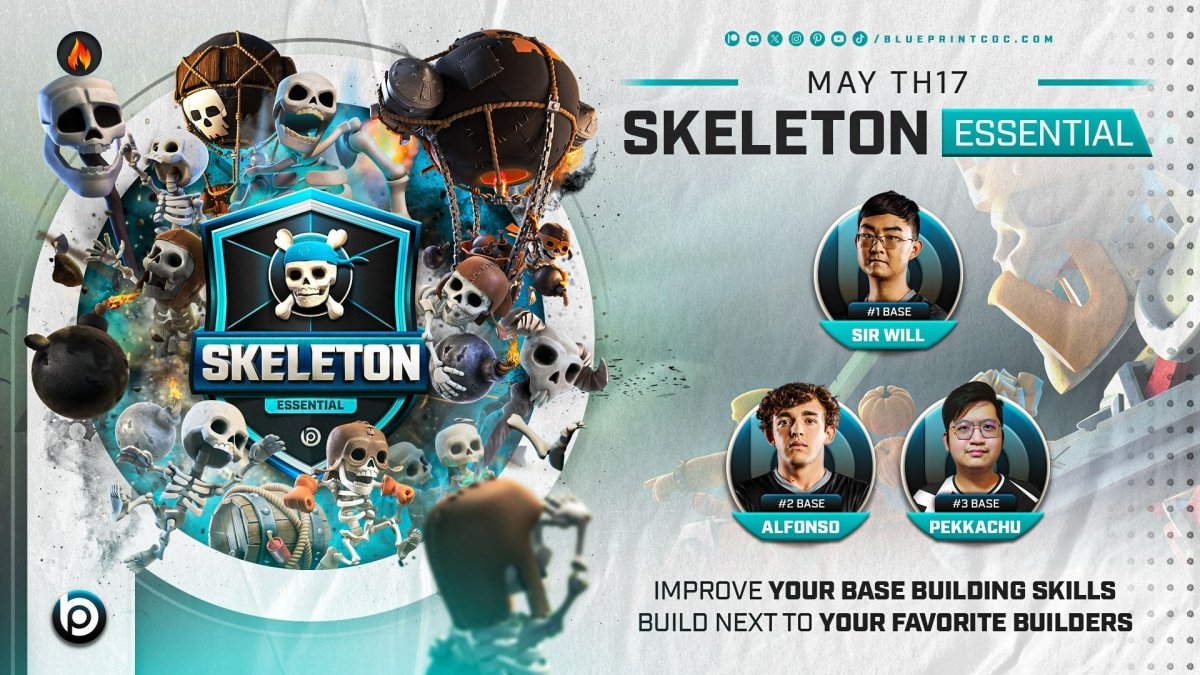 New Skeleton Essential Pack! - Blueprint CoC