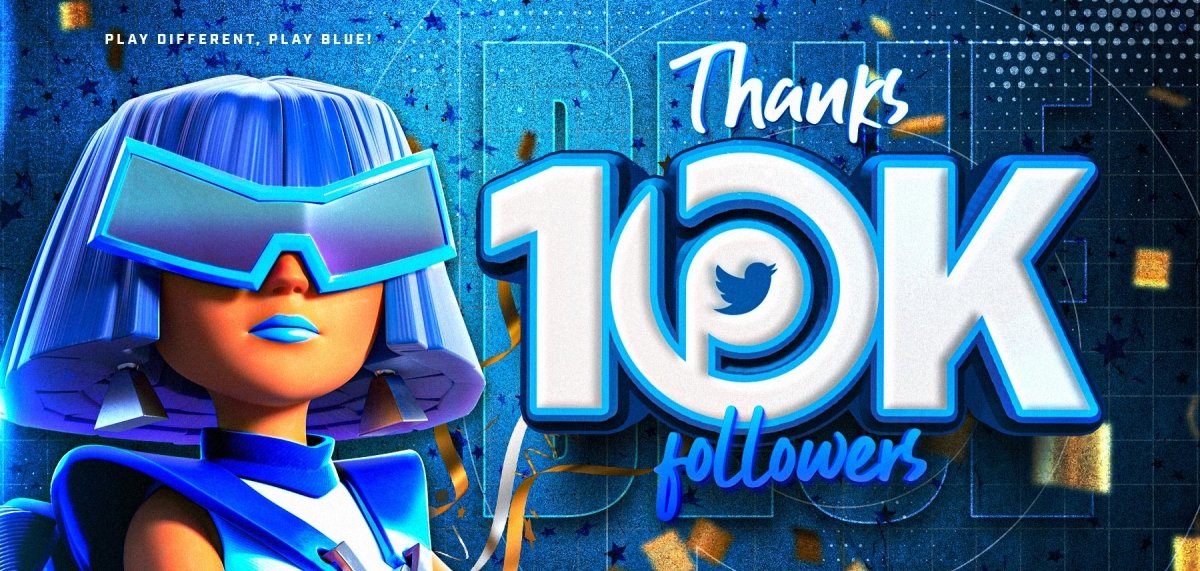 Thank you for 10K Followers on Twitter - By BlueprintCoC