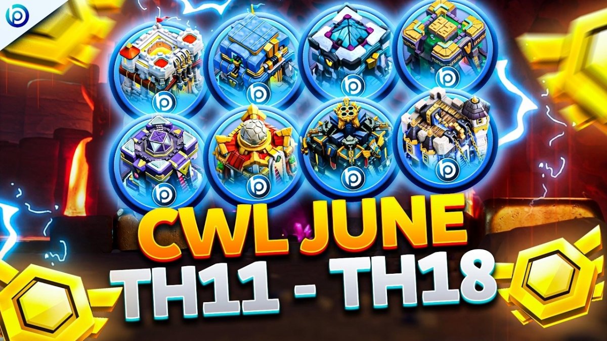 New Clan War League BLUE Base for Every TH - June 2026