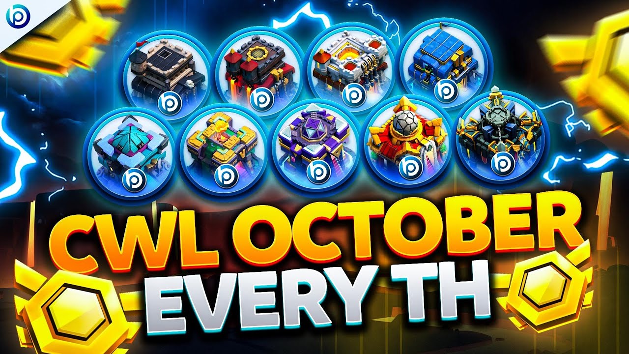 New Clan War League BLUE Base for Every TH are Here!