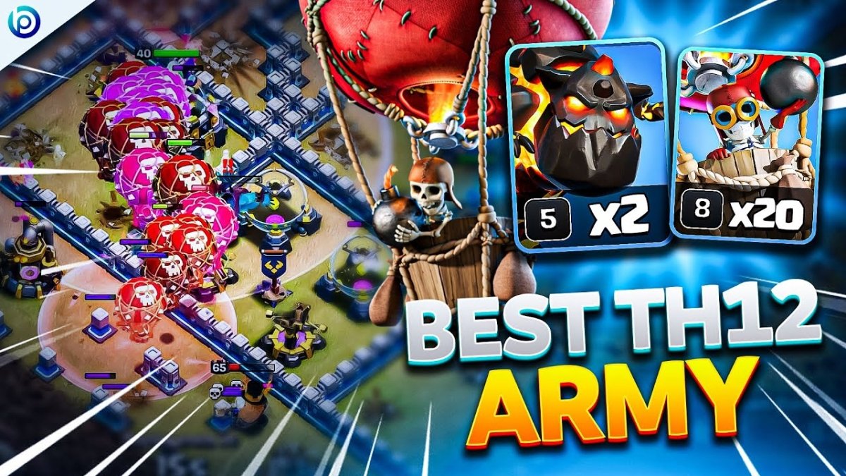 Sui Lalo Easiest TH12 Attack Strategy + Army Link!