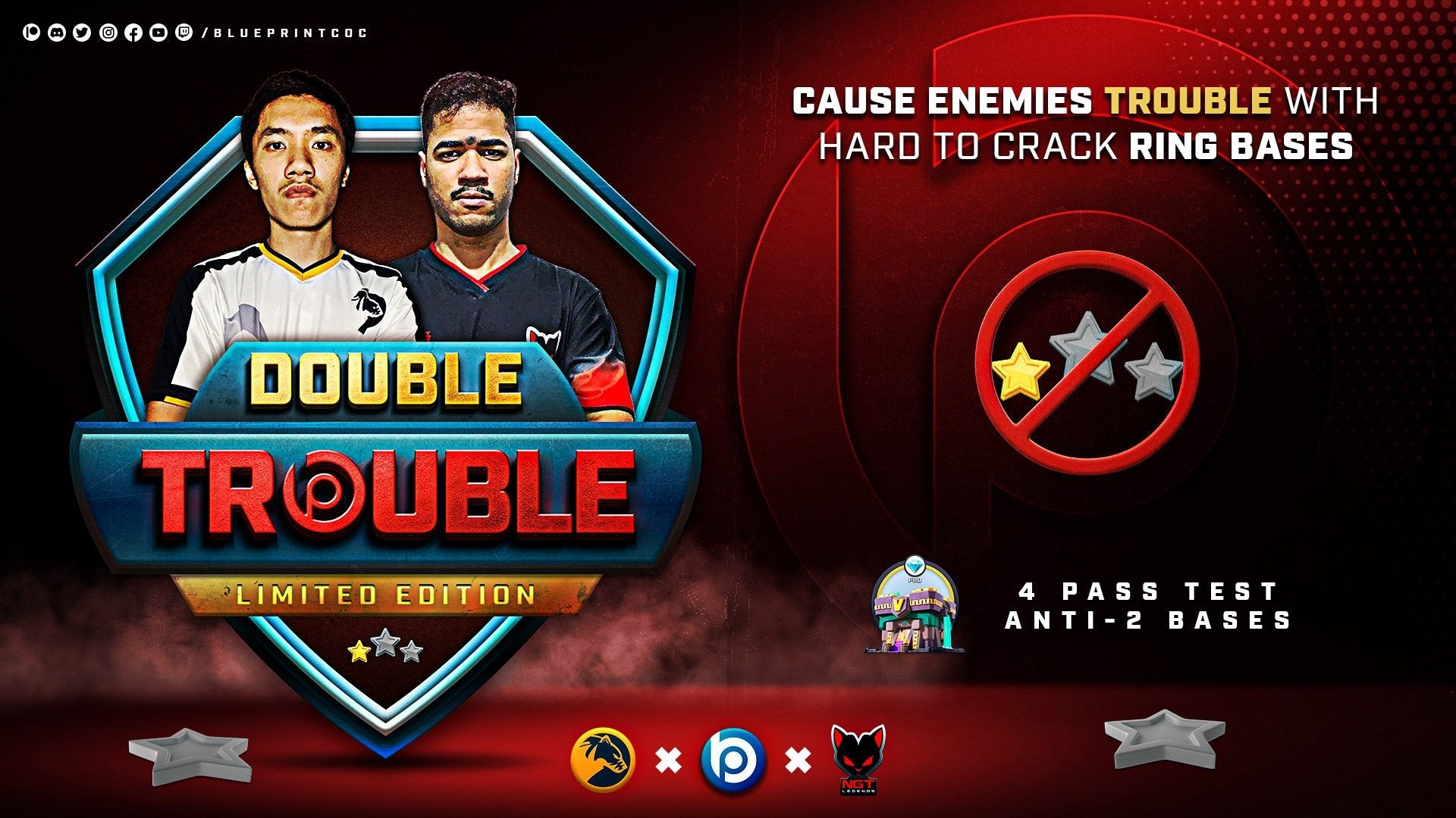 Double Trouble  ⭐ Limited Edition - Blueprint CoC