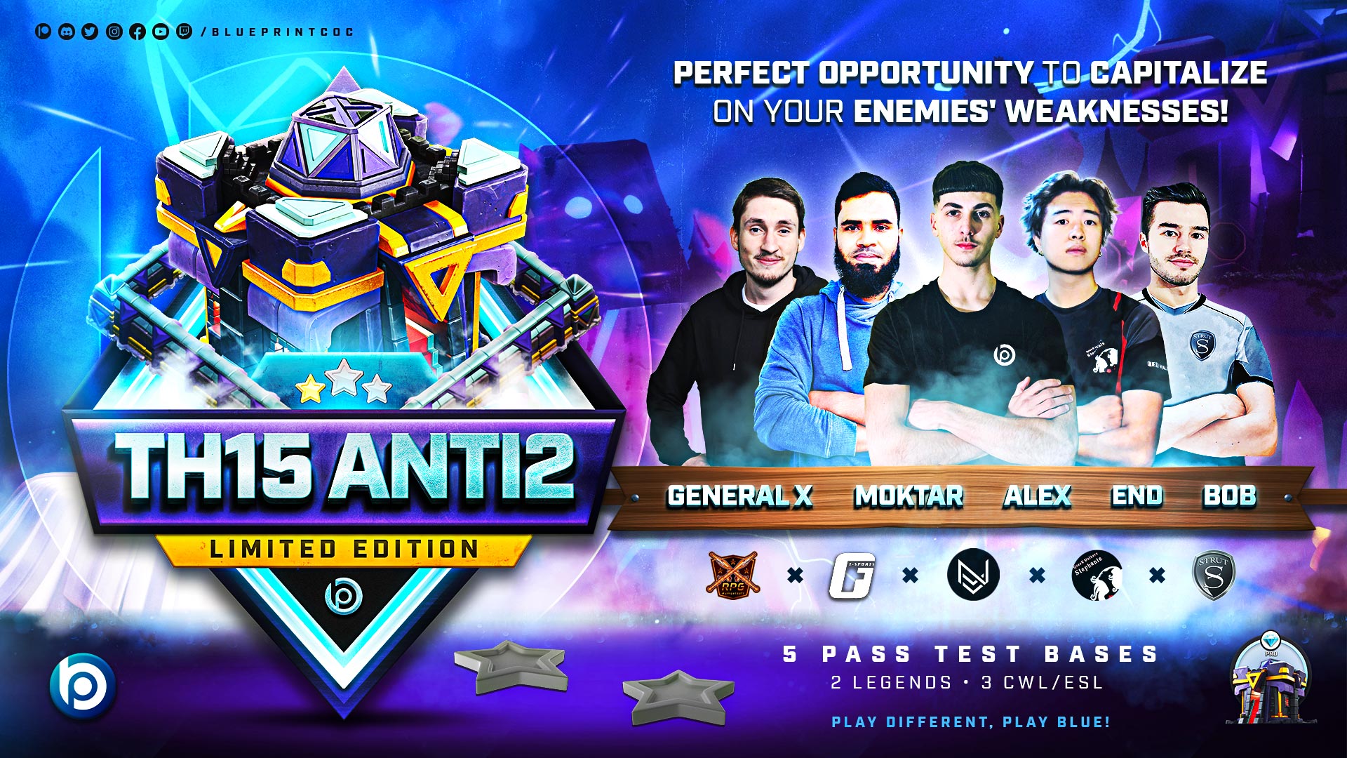 TH15 ANTI 2 Pack 💎Limited Edition - Blueprint CoC