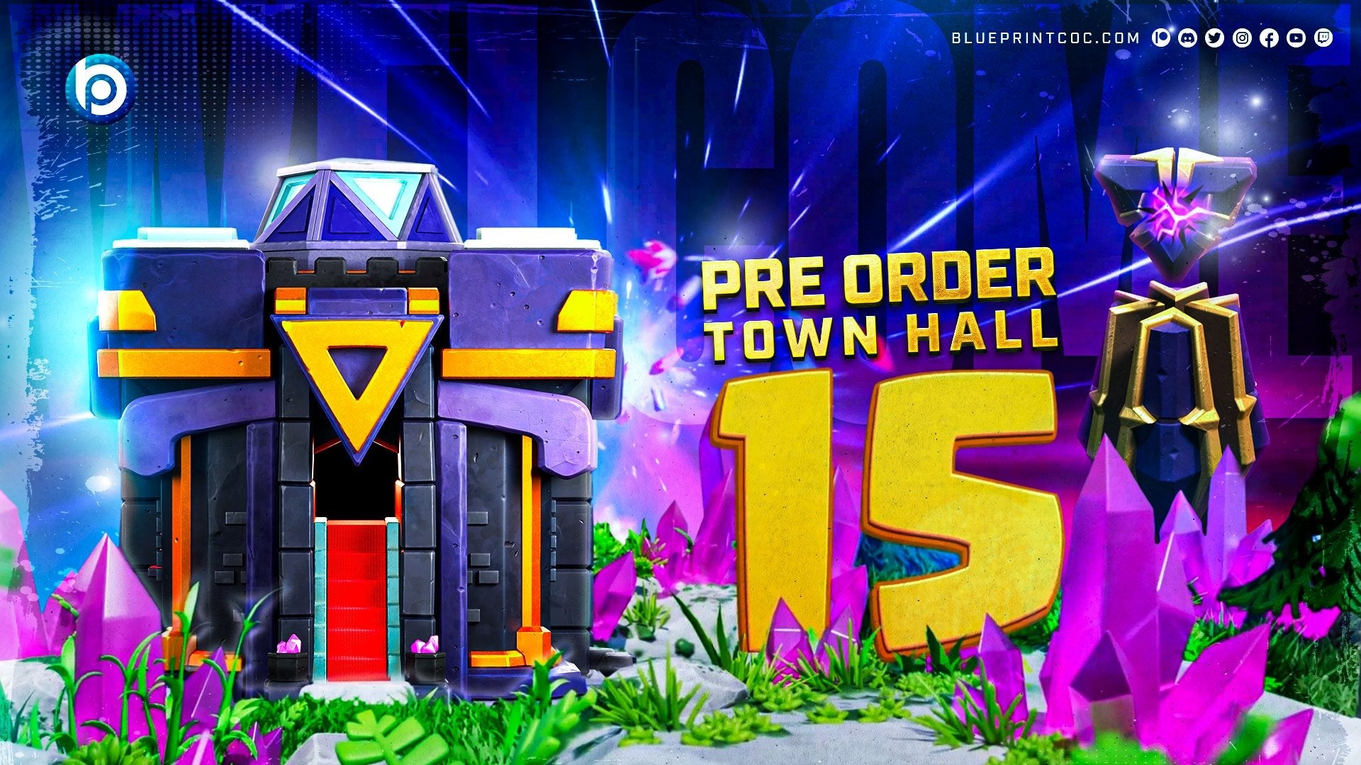 TH15 Base Pre Orders are Ready! 👀 - Blueprint CoC