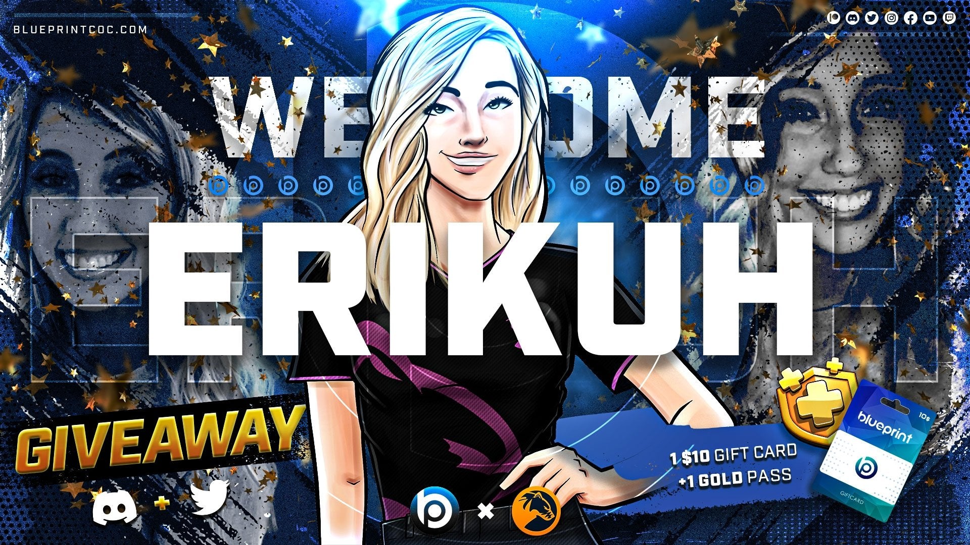 Welcome Erikuh! 🏆 - Blueprint CoC
