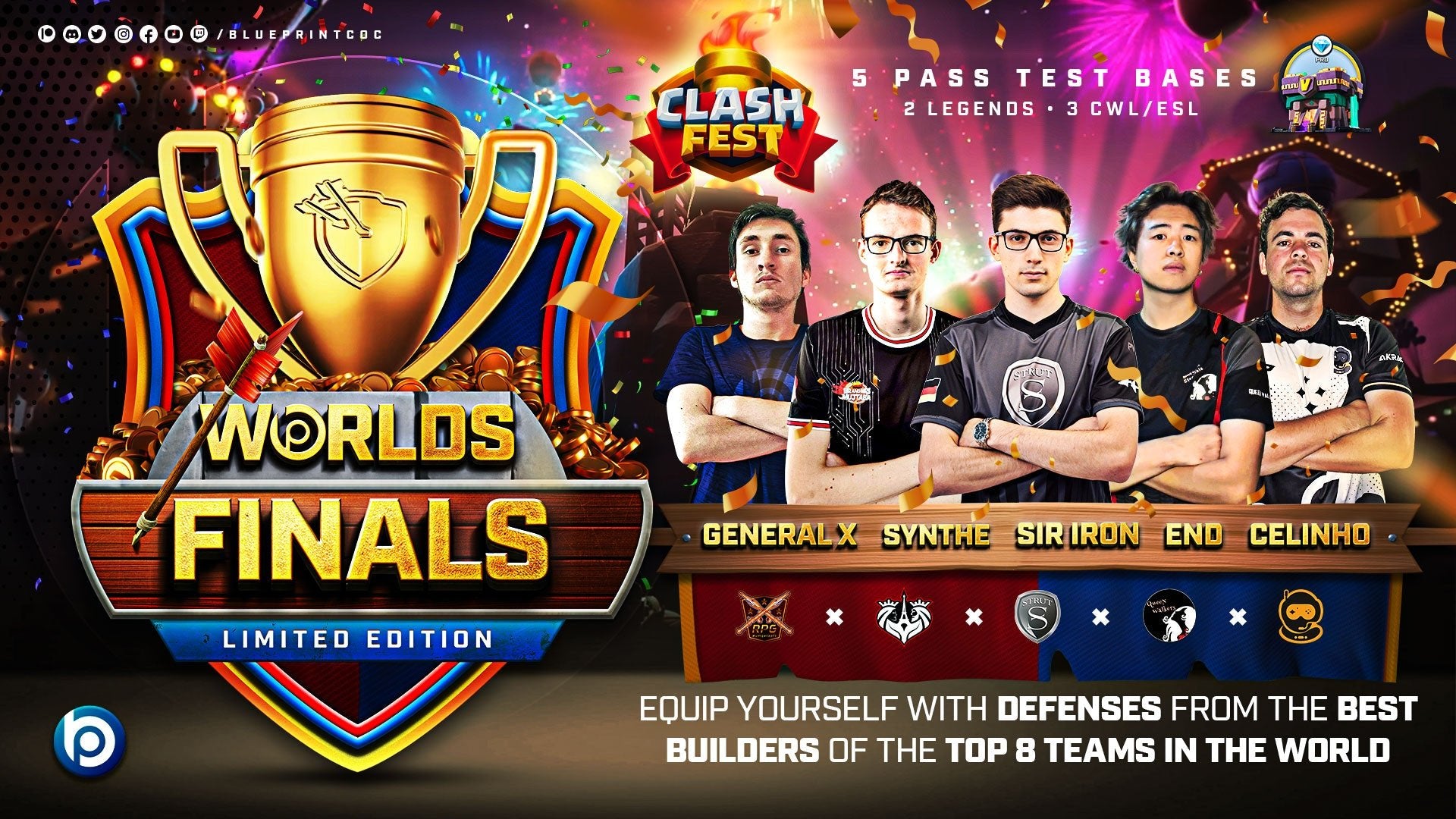 Worlds Finals 🏆 Limited Edition - Blueprint CoC