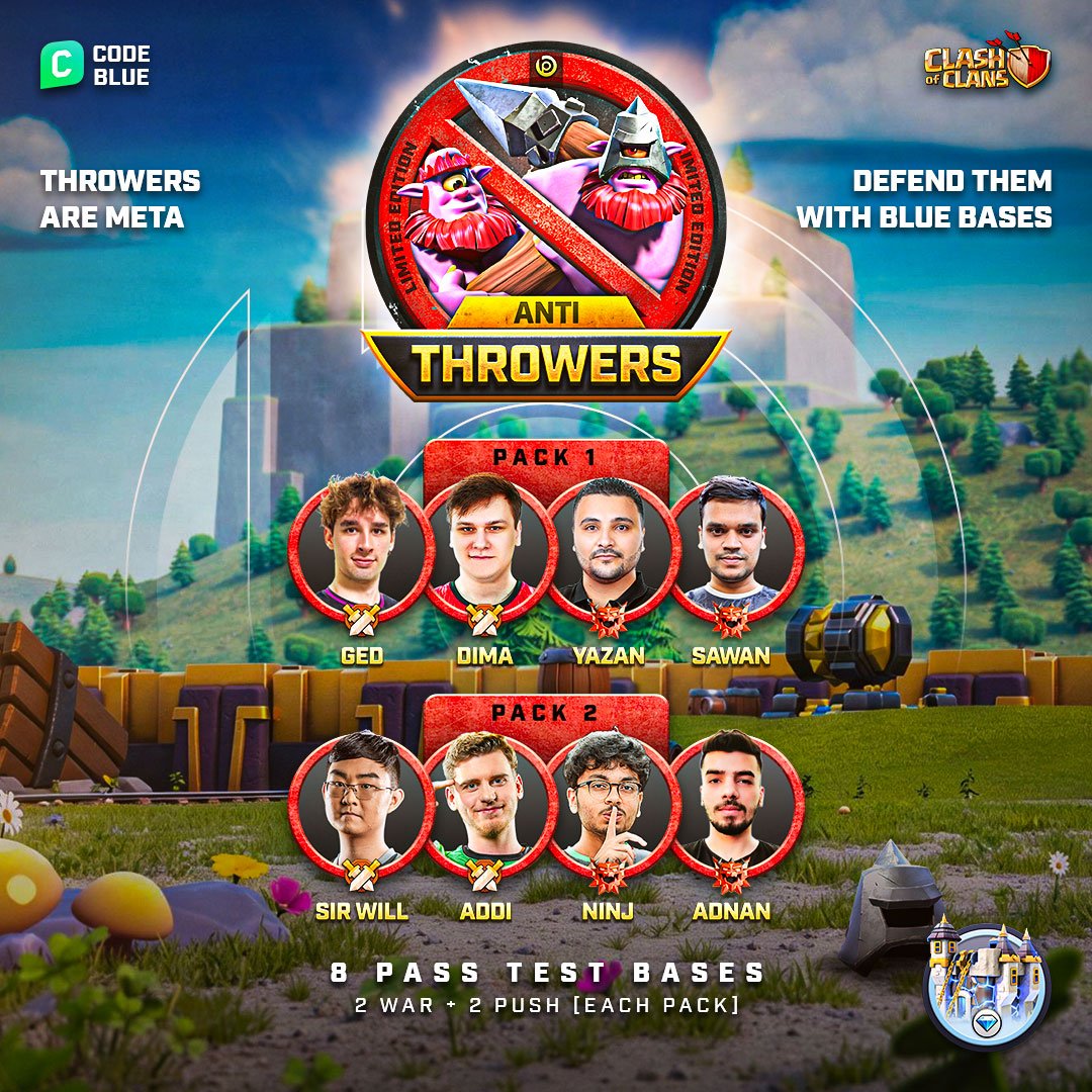 TH18 Anti Throwers Base Pack