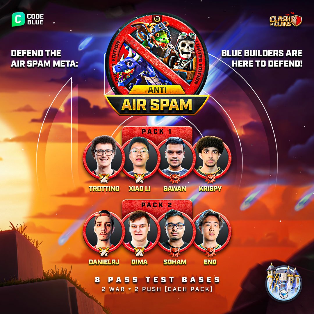 TH18 Anti Air Spam Pack