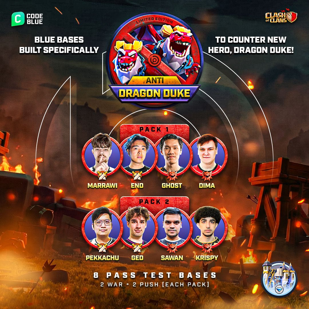 TH18 Anti Dragon Duke Base Pack