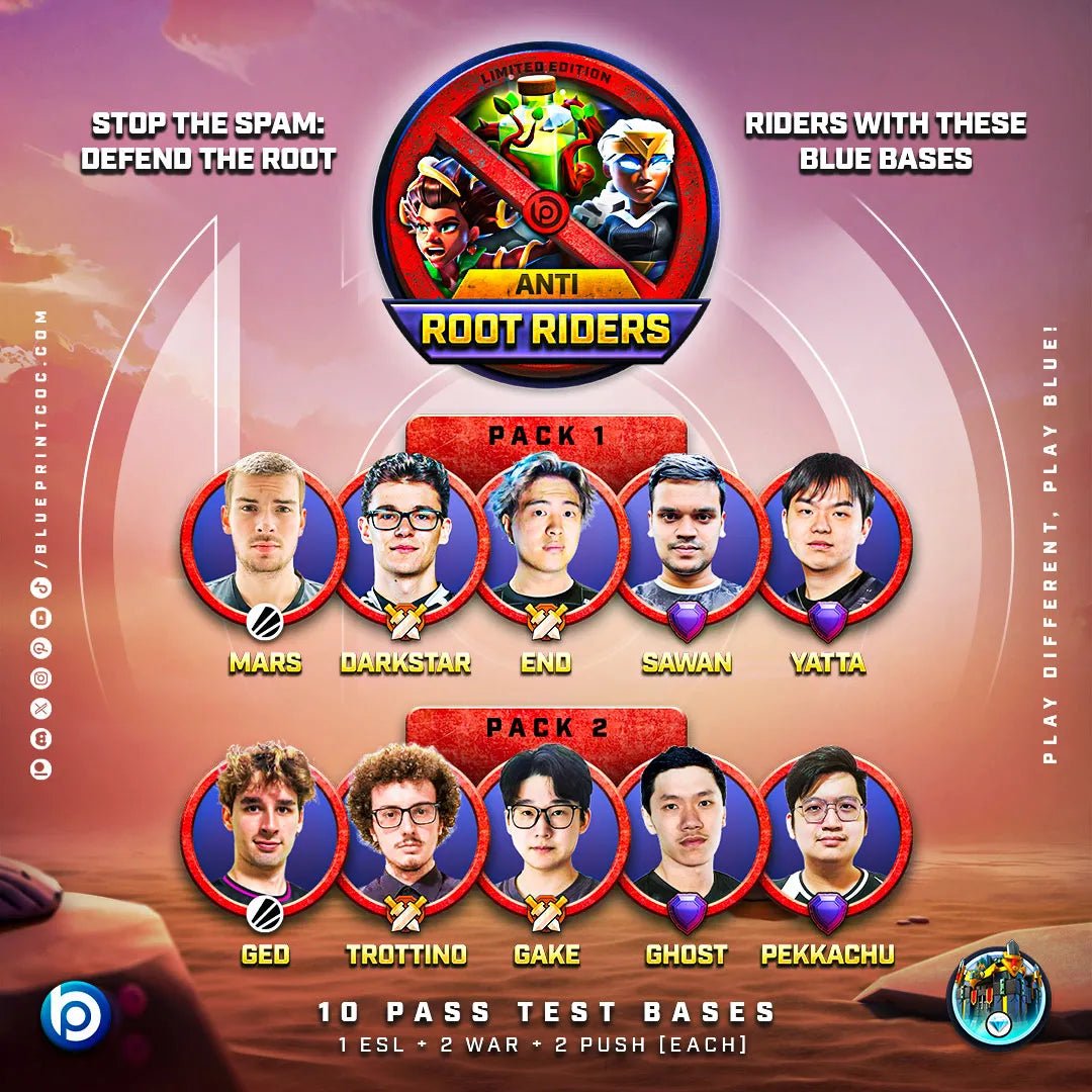 TH17 Anti Root Riders Pack | Limited