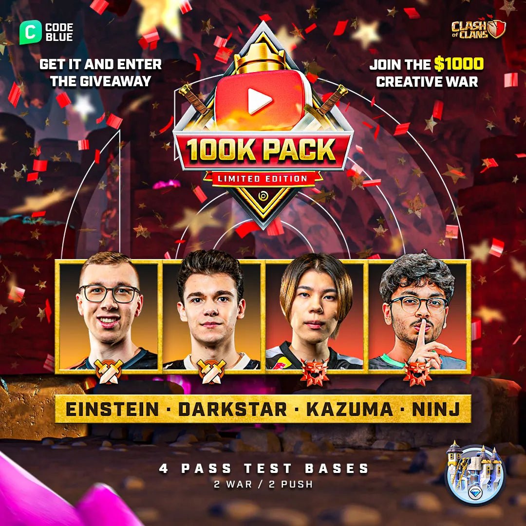 100K War Base Pack | Limited Edition