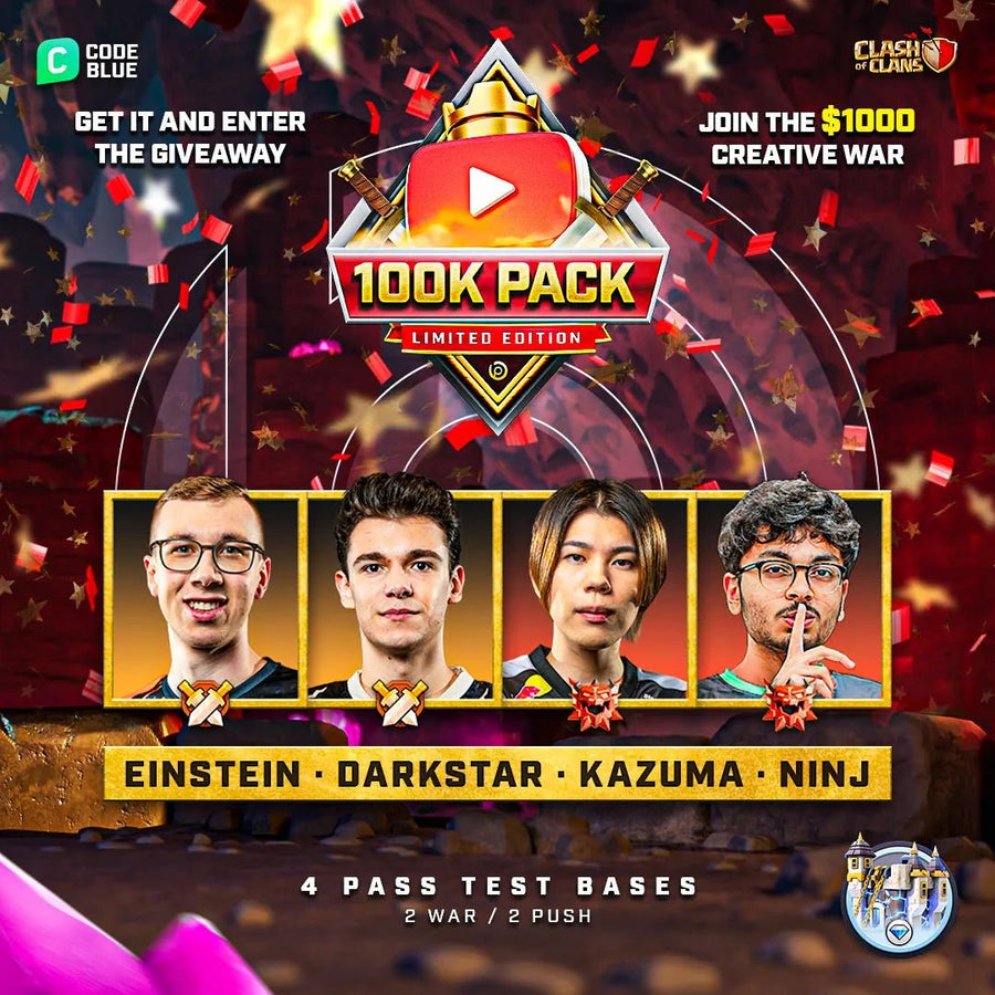 100K War Base Pack | Limited Edition