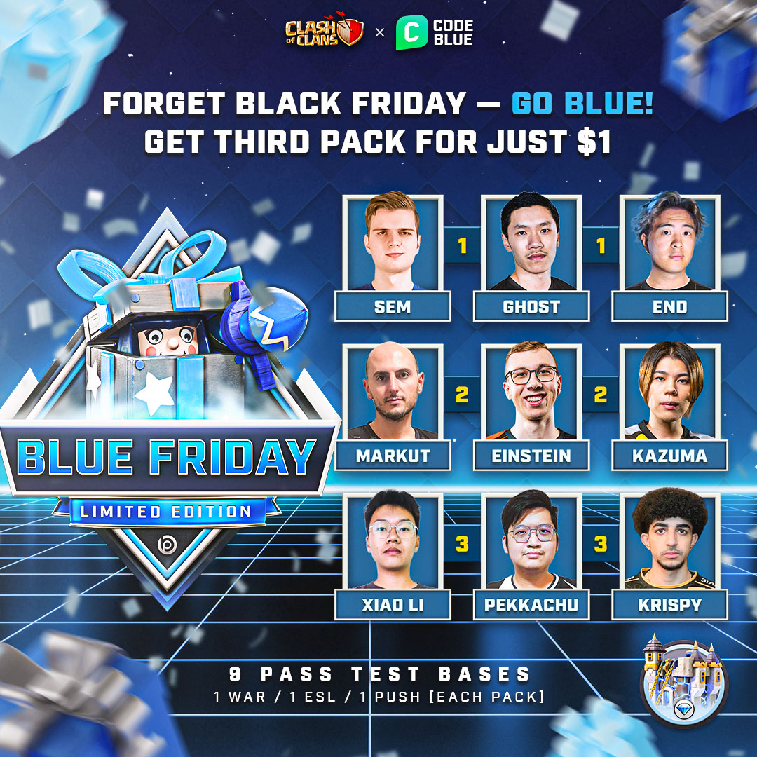 TH18 Blue Friday Base Pack | Limited