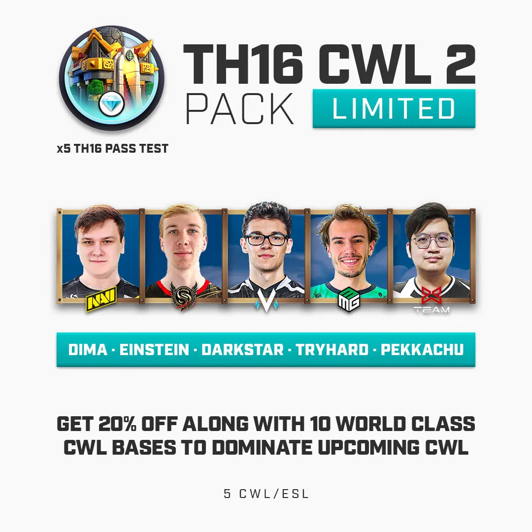 TH16 CWL Base Pack #2 | Limited