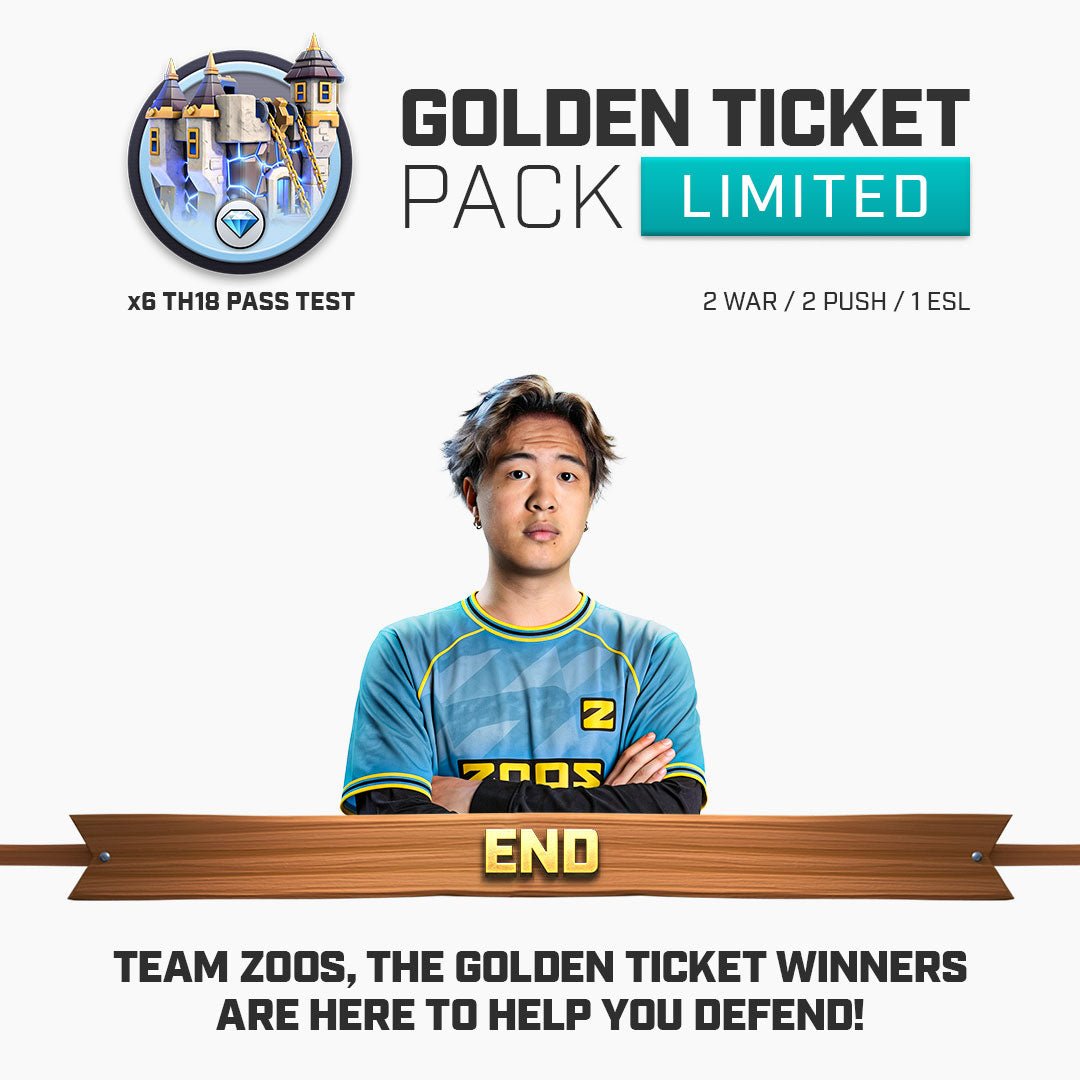 TH18 Golden Ticket Pack