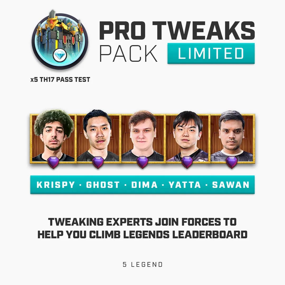 TH17 Pro Tweaks Legends Base Pack | Limited Edition